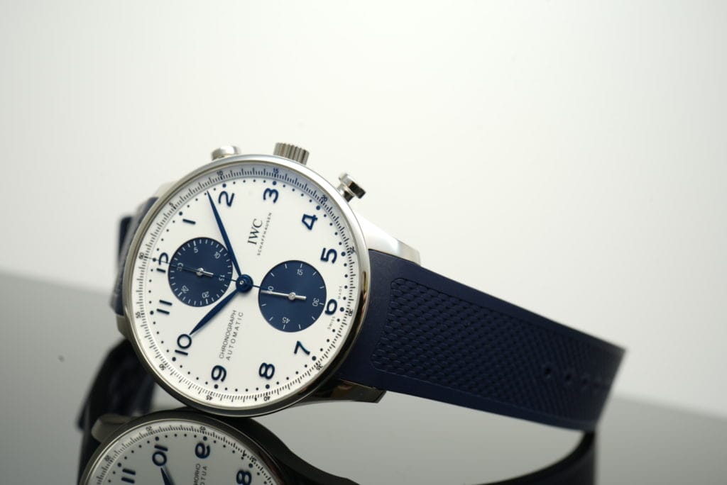IWC ポルトギーゼクロノグラフのラバーベルト仕様~|スタッフ IWC ポルトギーゼクロノグラフのラバーベルト仕様~|スタッフ