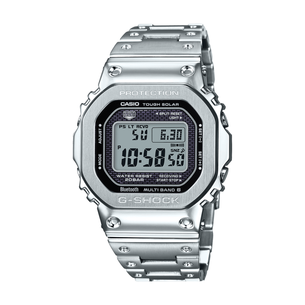 c*t様 G-SHOCK GMW-B5000D-1JF フルメタル 美品 付属品 G-SHOCK （豪華おまけ有） Gショック フルメタル シルバー 電波