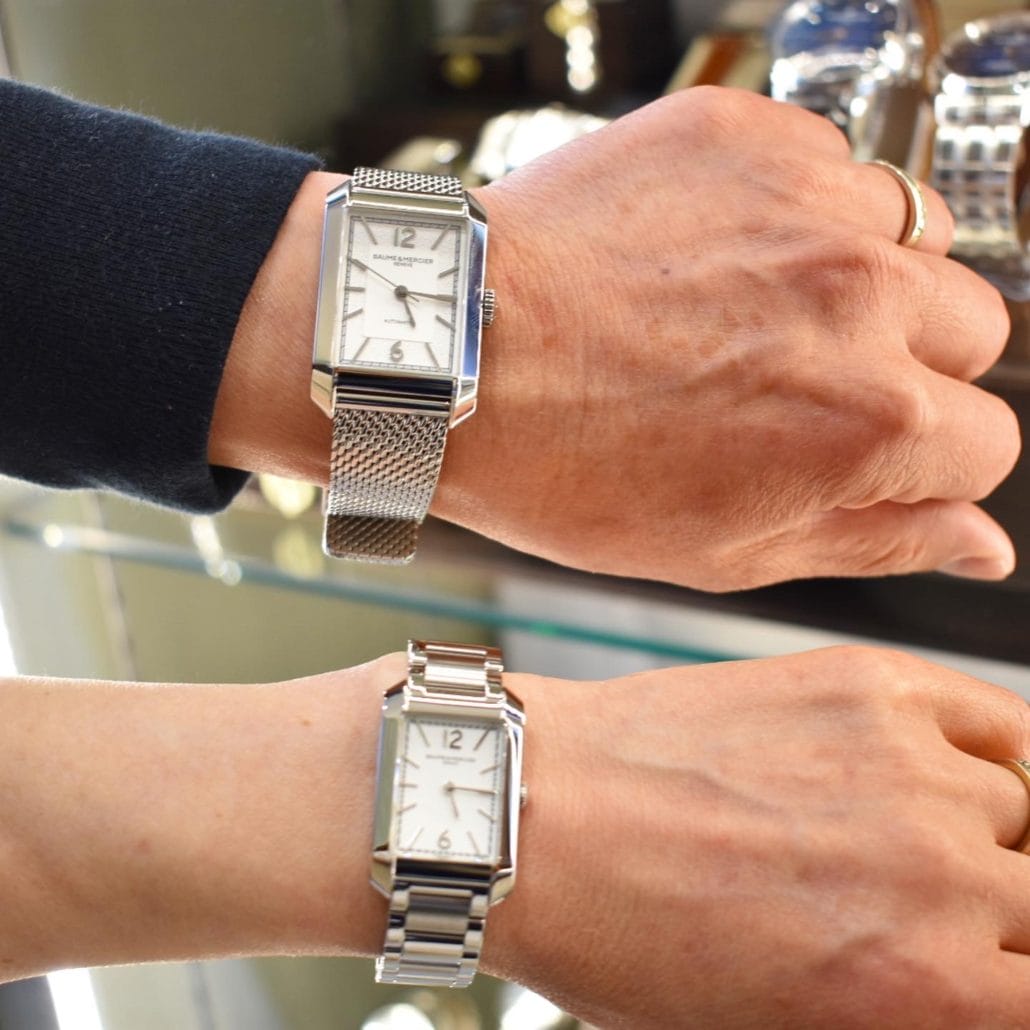 お客様紹介》S様ご夫妻の記念ウォッチはボーム&メルシエ！｜HF