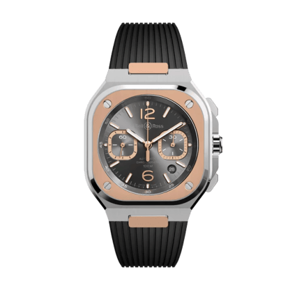 BR 05 CHRONO GREY STEEL & GOLD