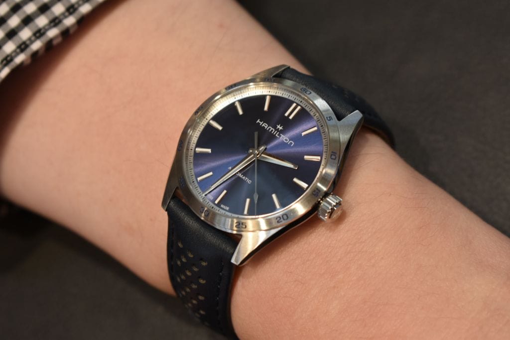 ハミルトン HAMILTON ジャズマスター パフォーマー オート H36215640 腕時計 メンズ 自動巻き JAZZMASTER 正規品 Y様初めてのハミルトンはジャズマスターパフォーマー！｜HF-AGE 高崎店