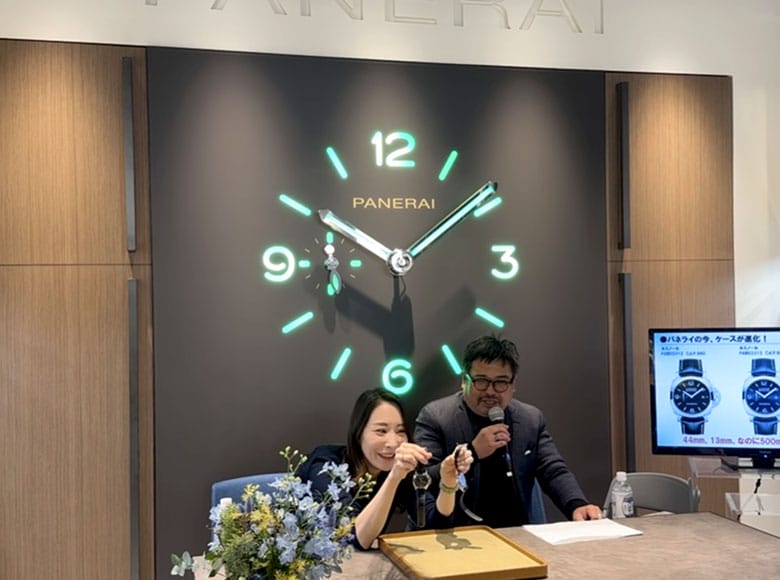 情熱と洗練を纏うPANERAIの現在トークイベントを終えて